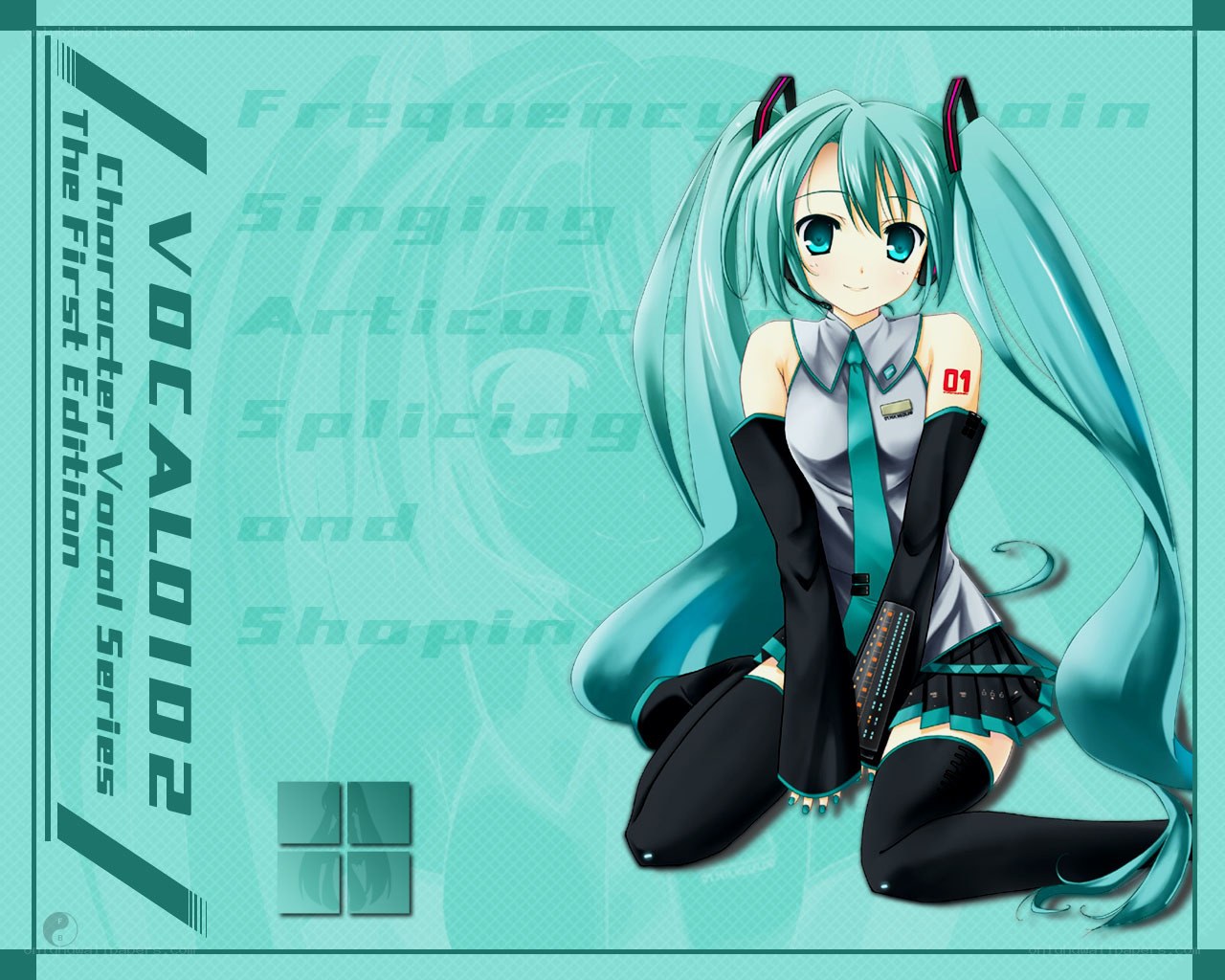 Miku Vocaloid character art