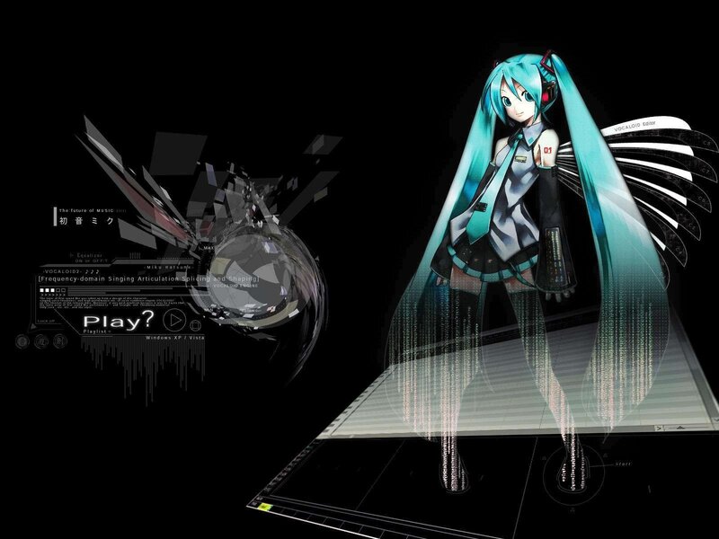 Miku Vocaloid Interface