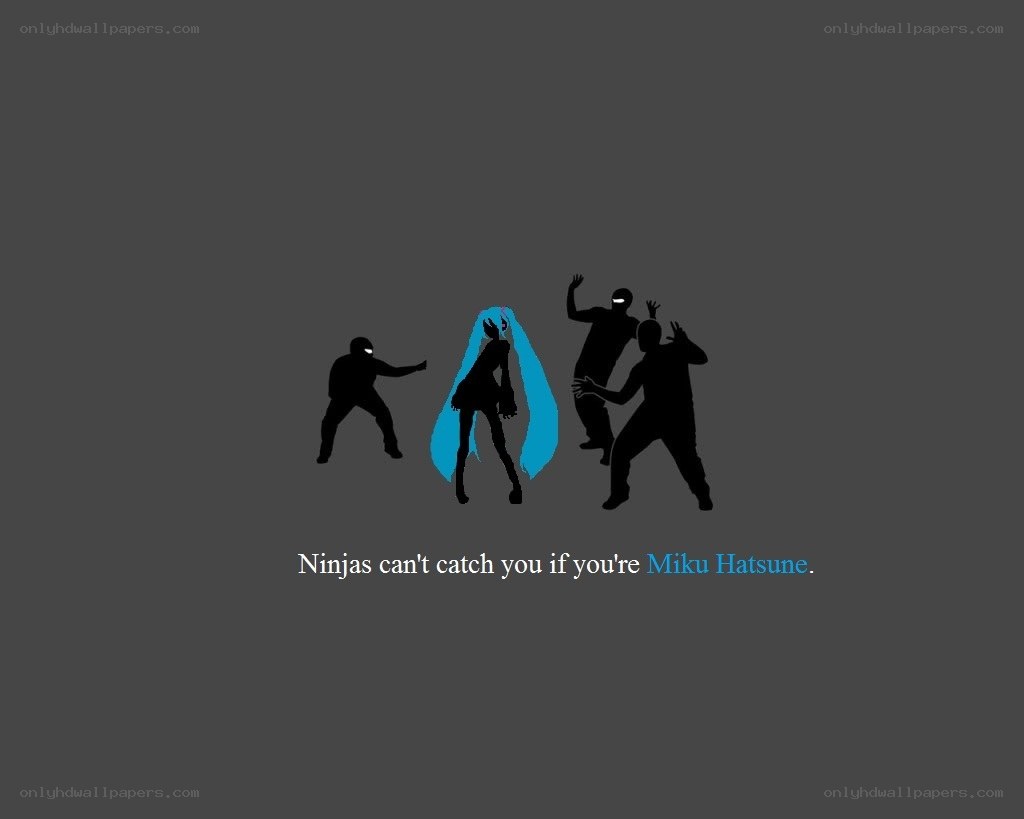 Miku vs ninjas