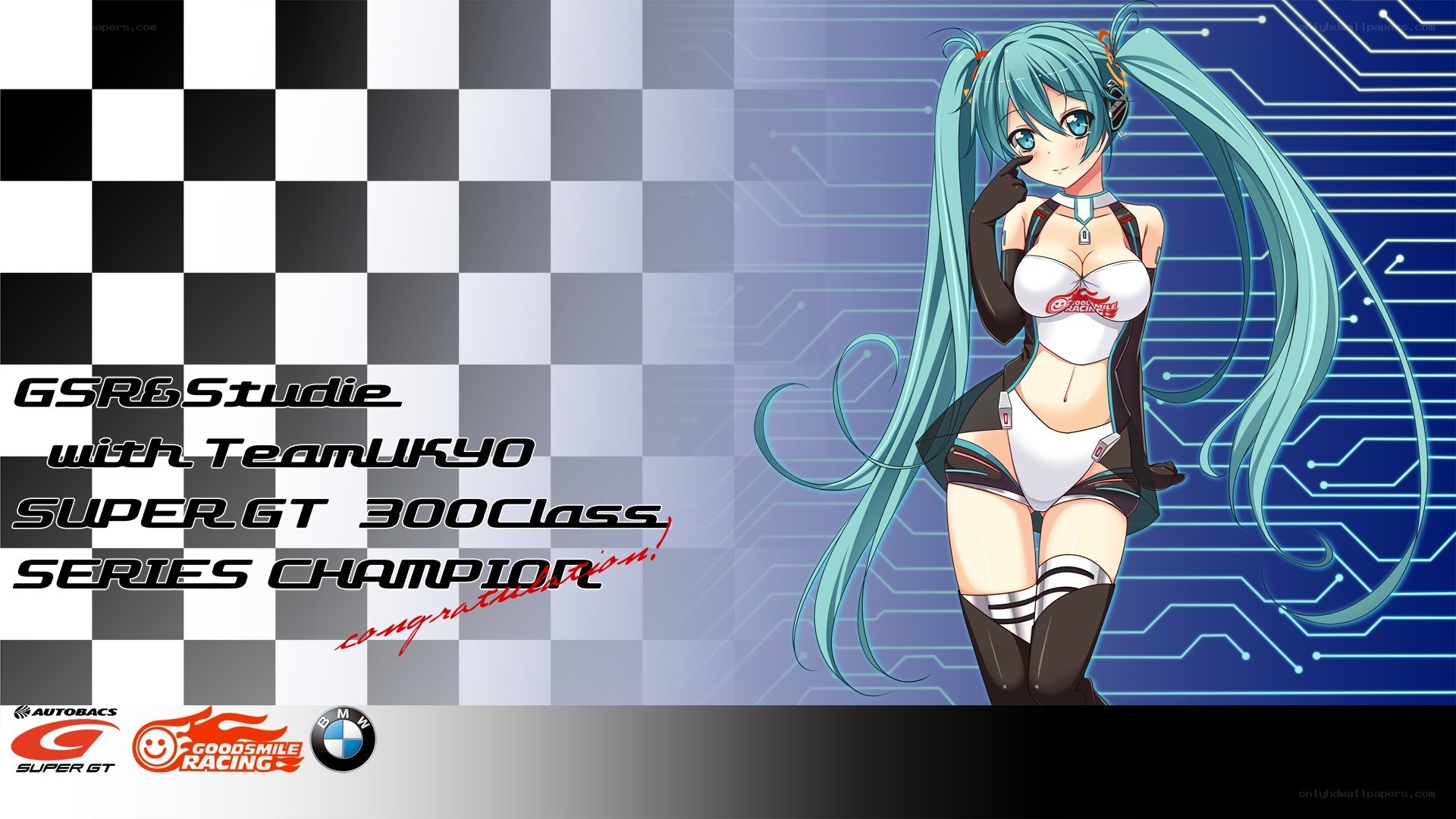 Miku wins Super GT title