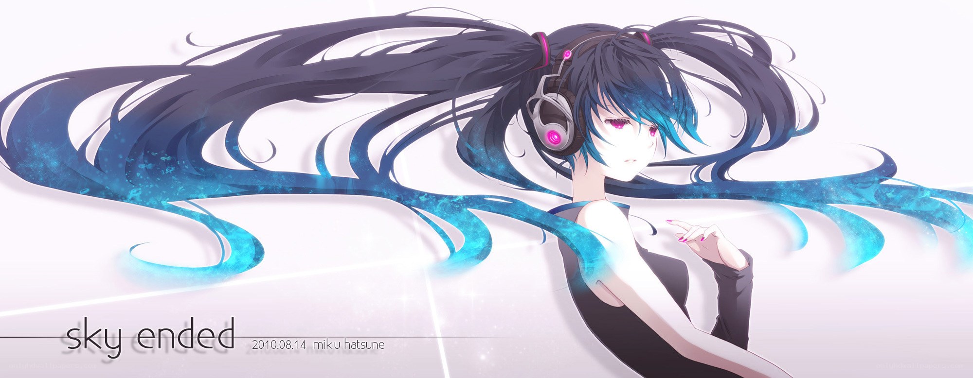 Miku with long hair