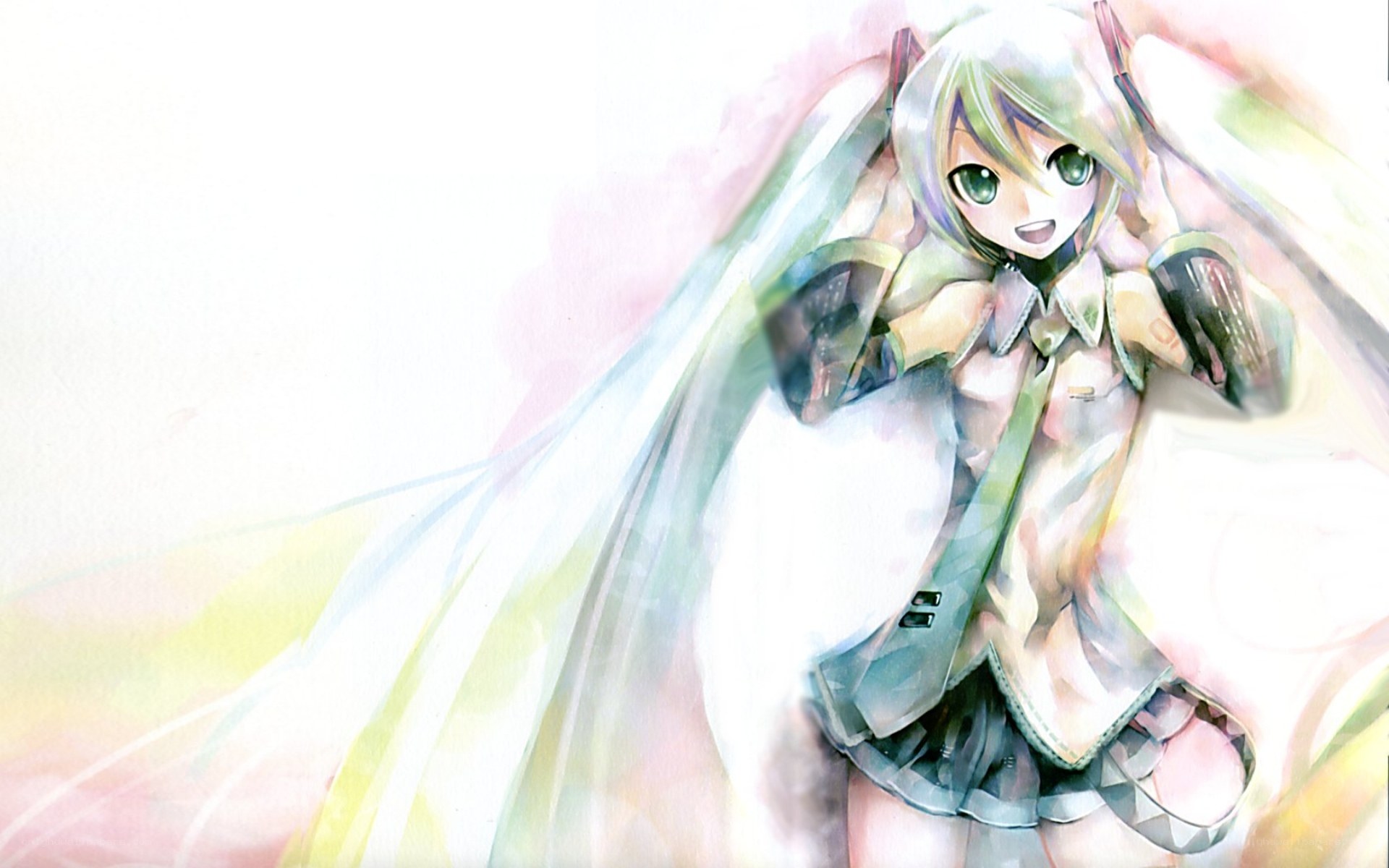 Miku with long hair