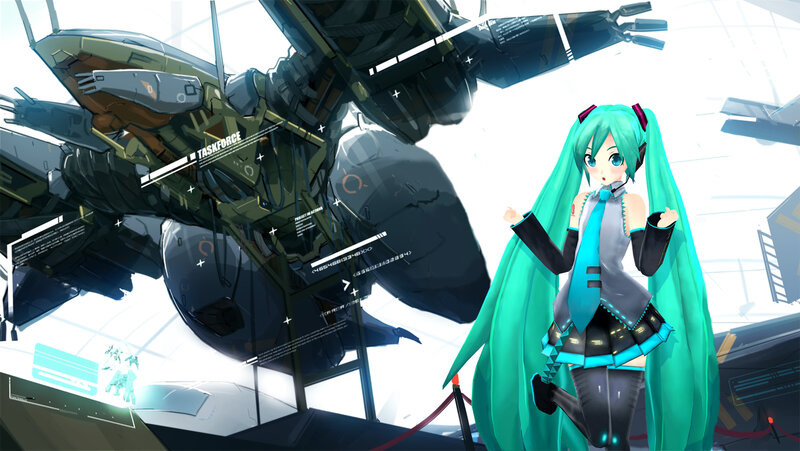 Miku with Mech