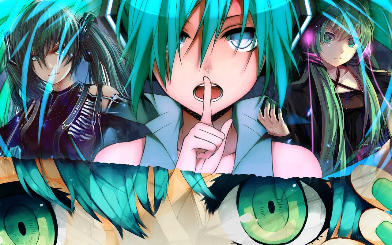 Miku with multiple personas