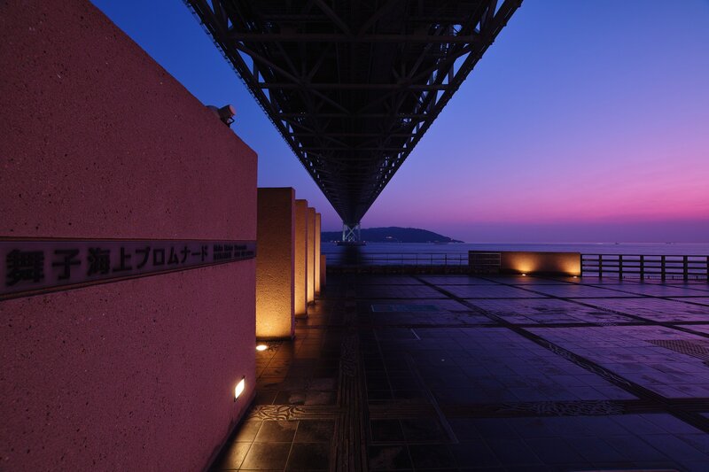 Mikuni Bridge at Dusk