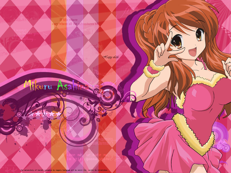Mikuru Asahina character art