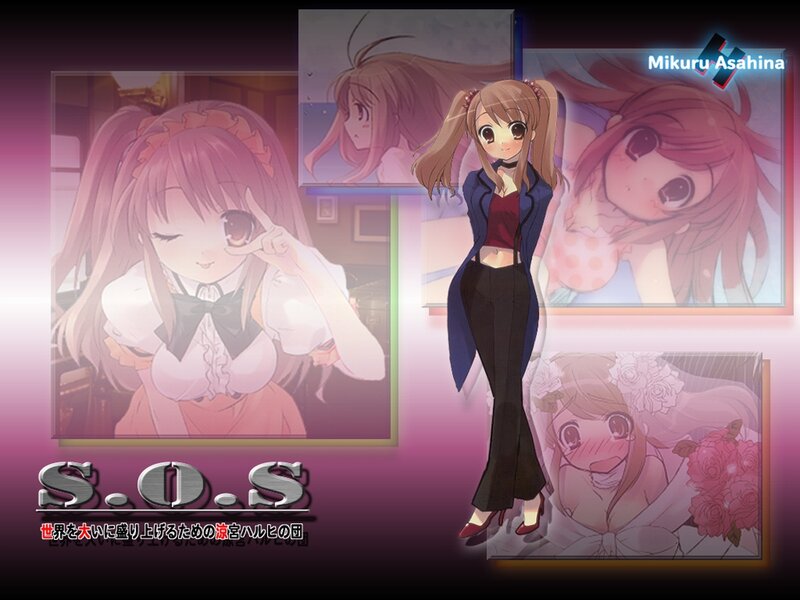 Mikuru Asahina character art