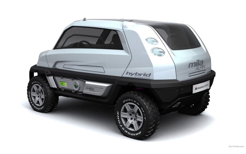 Mila Alpin hybrid concept car