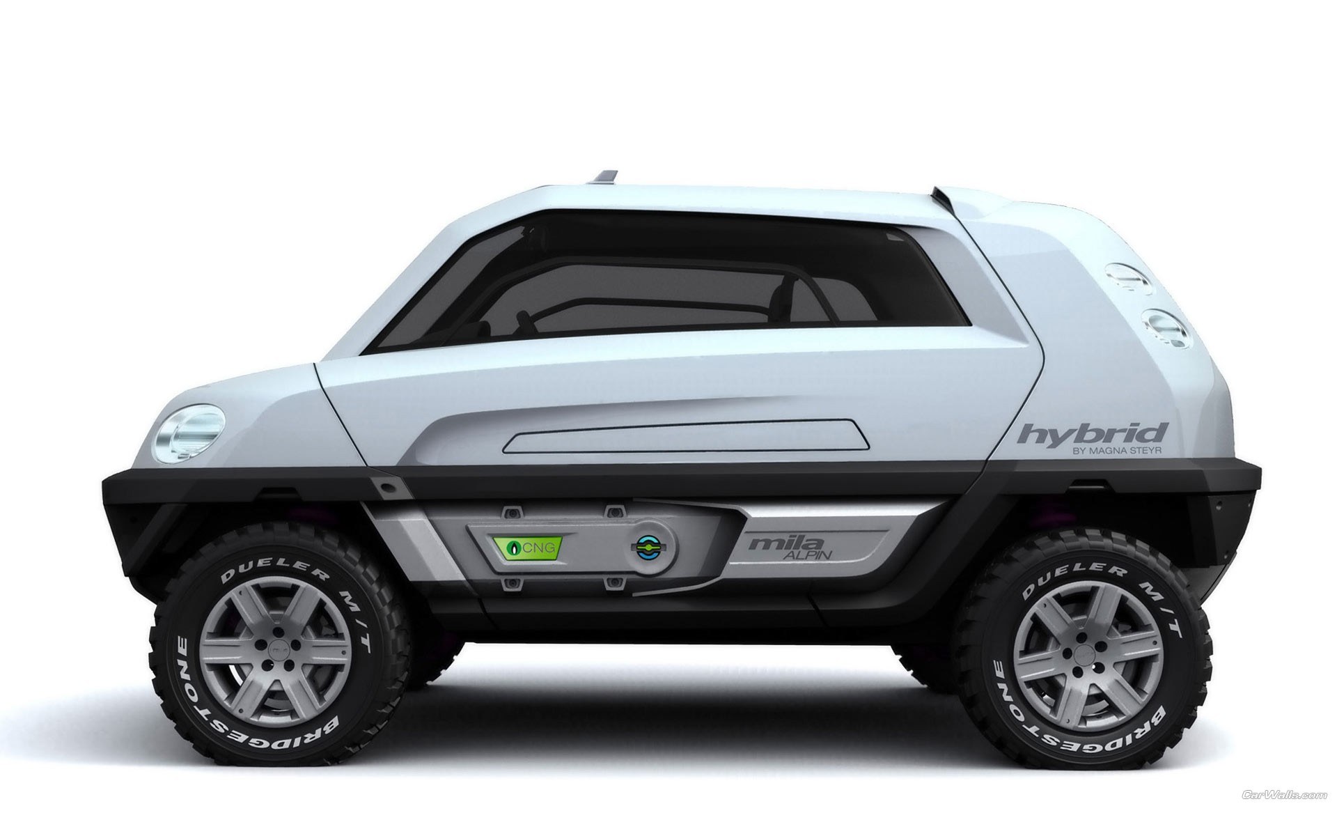 Mila Alpine hybrid concept car