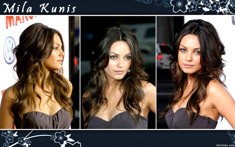 Mila Kunis collage