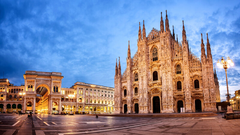 Milan Cathedral at Dusk