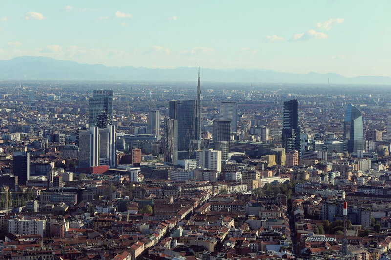 Milan City Skyline