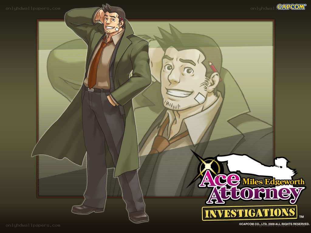 Miles Edgeworth character art