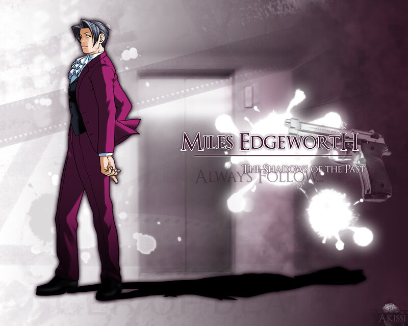 Miles Edgeworth character art
