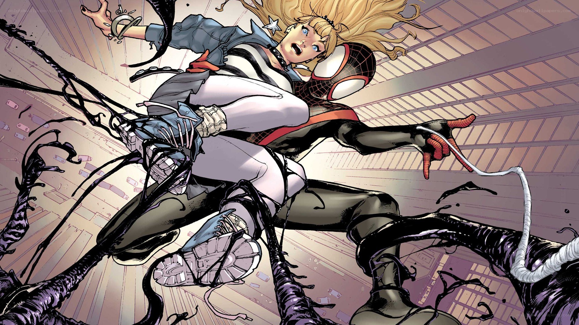 Miles Morales vs. Venom