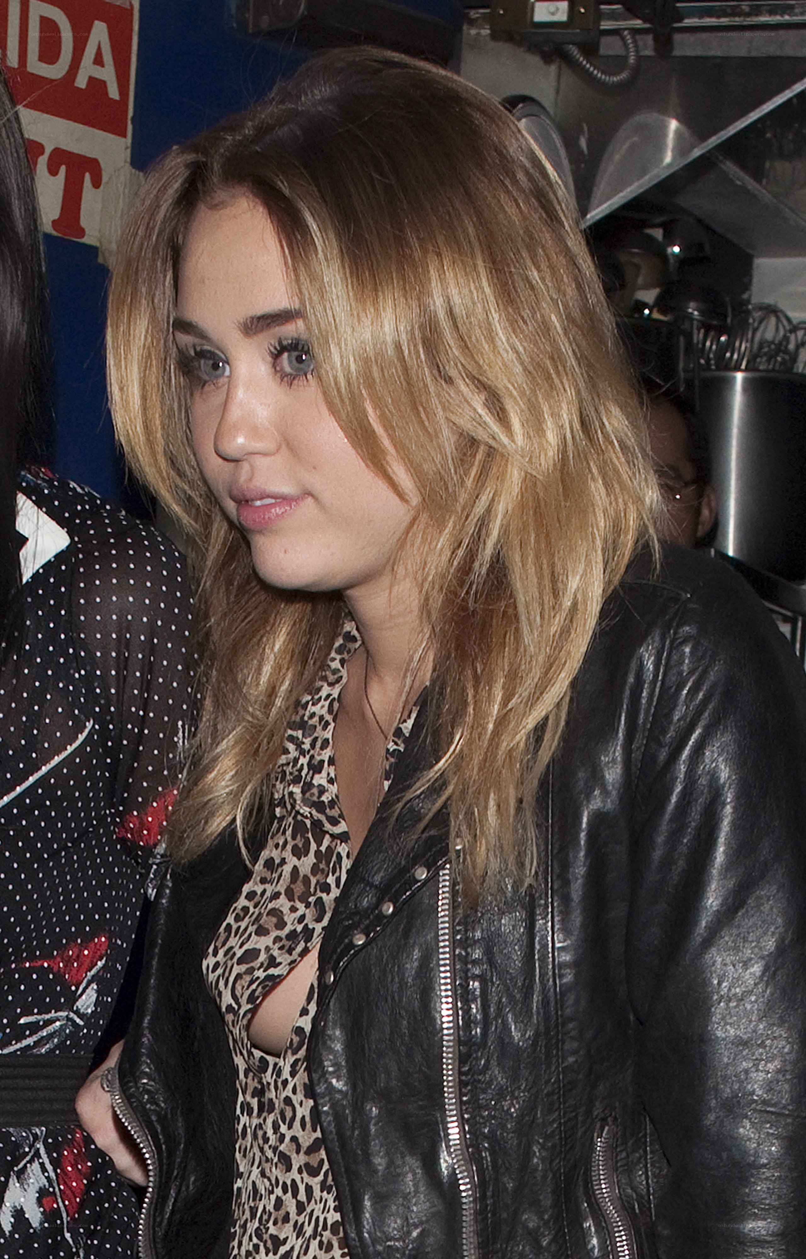 Miley Cyrus at a public event