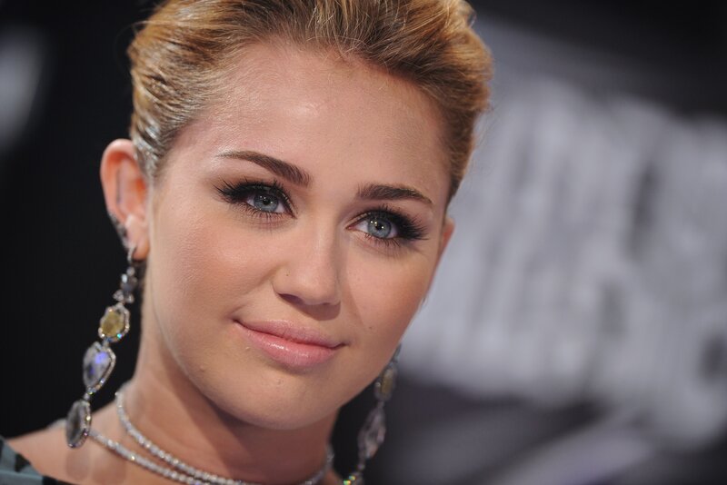 Miley Cyrus at an event