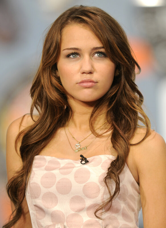 Miley Cyrus on talk show