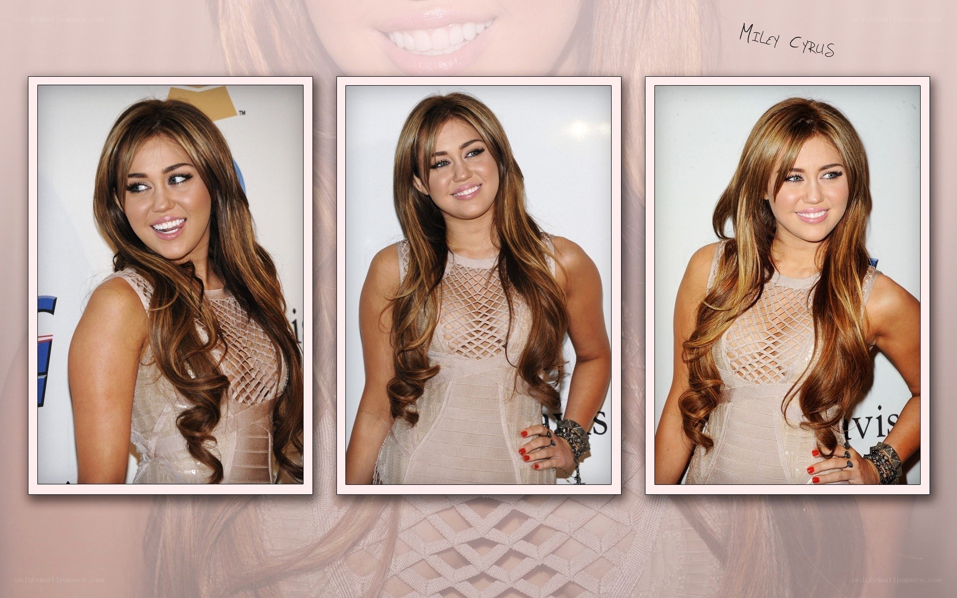 Miley Cyrus photo collage