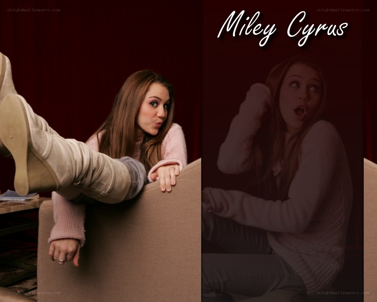 Miley Cyrus photo collage