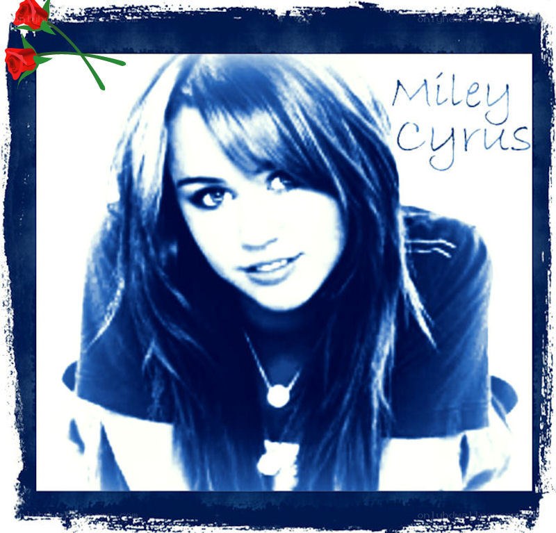 Miley Cyrus portrait