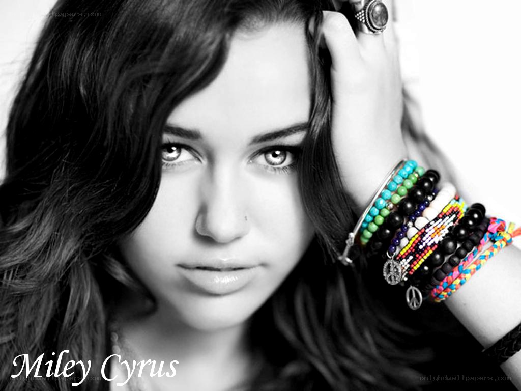 Miley Cyrus portrait