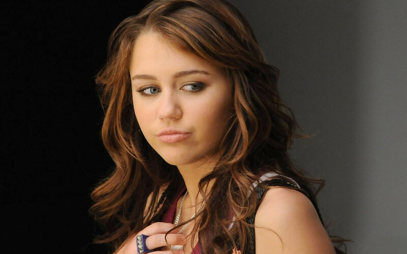 Miley Cyrus portrait