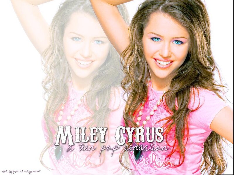 Miley Cyrus teen pop sensation