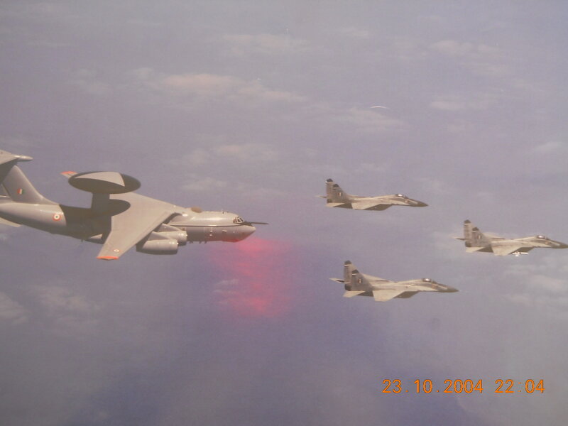 Military Aircraft Formation — Gray