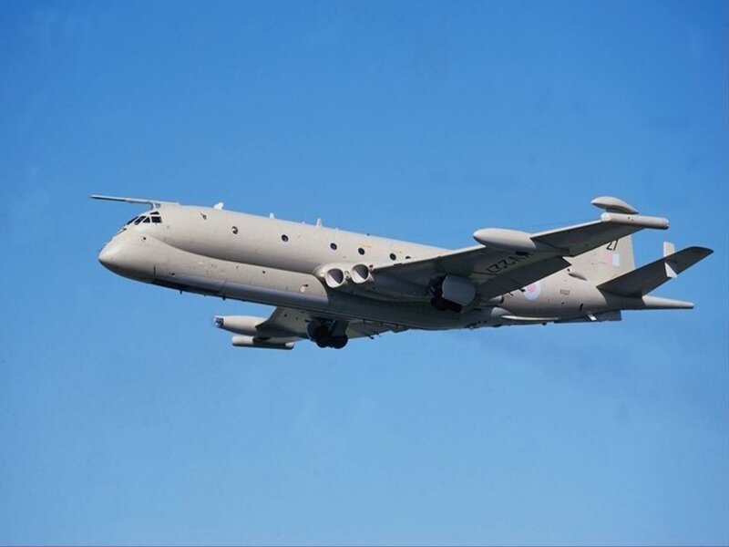 military aircraft in flight