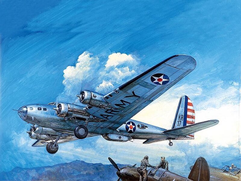 Military aircraft in flight