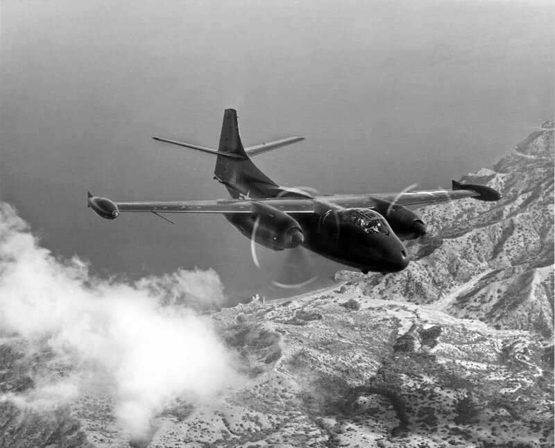 Military Aircraft in Flight — Black, Dramatic, Photograph