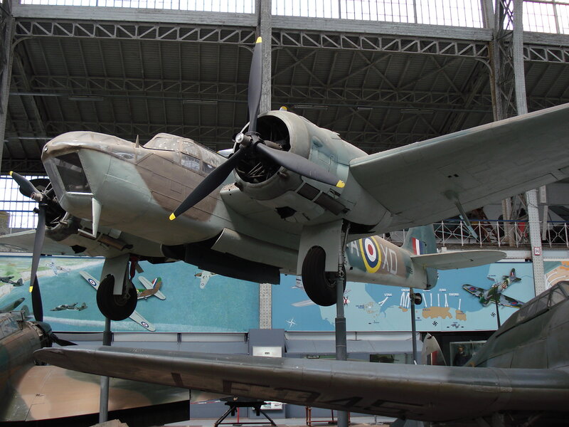 Military Aircraft in Museum — Gray, Historical