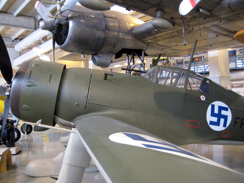 Military Aircraft in Museum