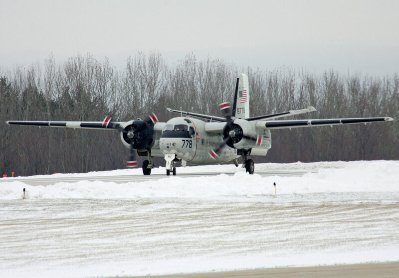 Military Aircraft on Runway — White