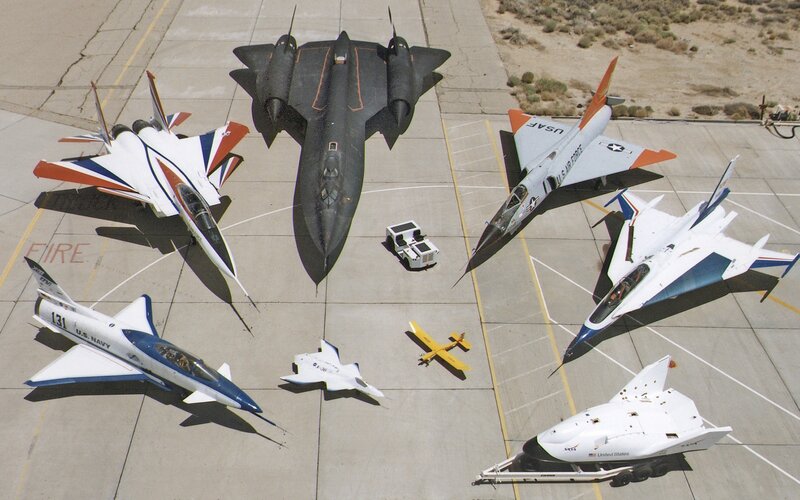 Military aircraft on tarmac