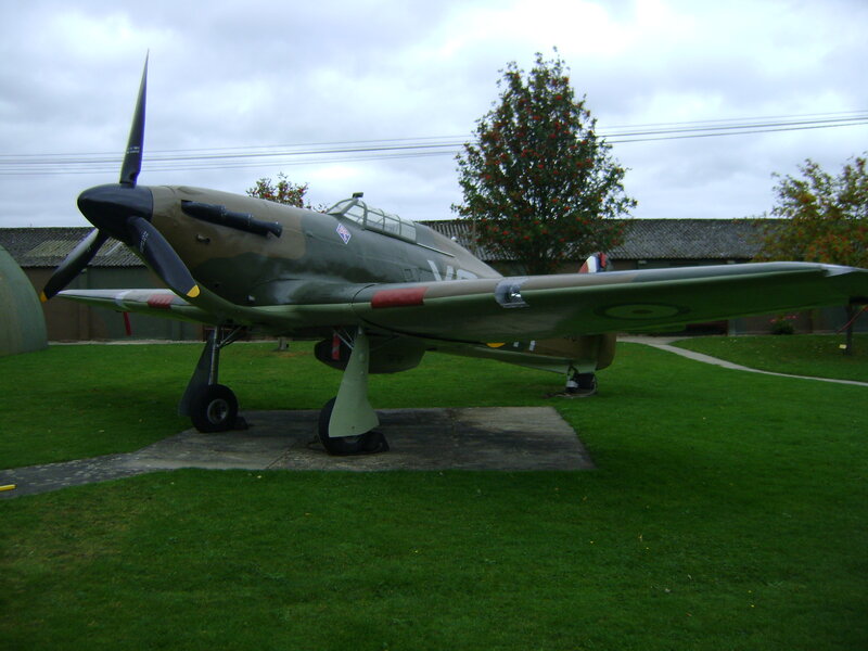 Military Airplane on Display