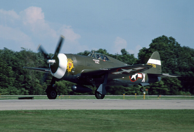 Military Airplane on Runway