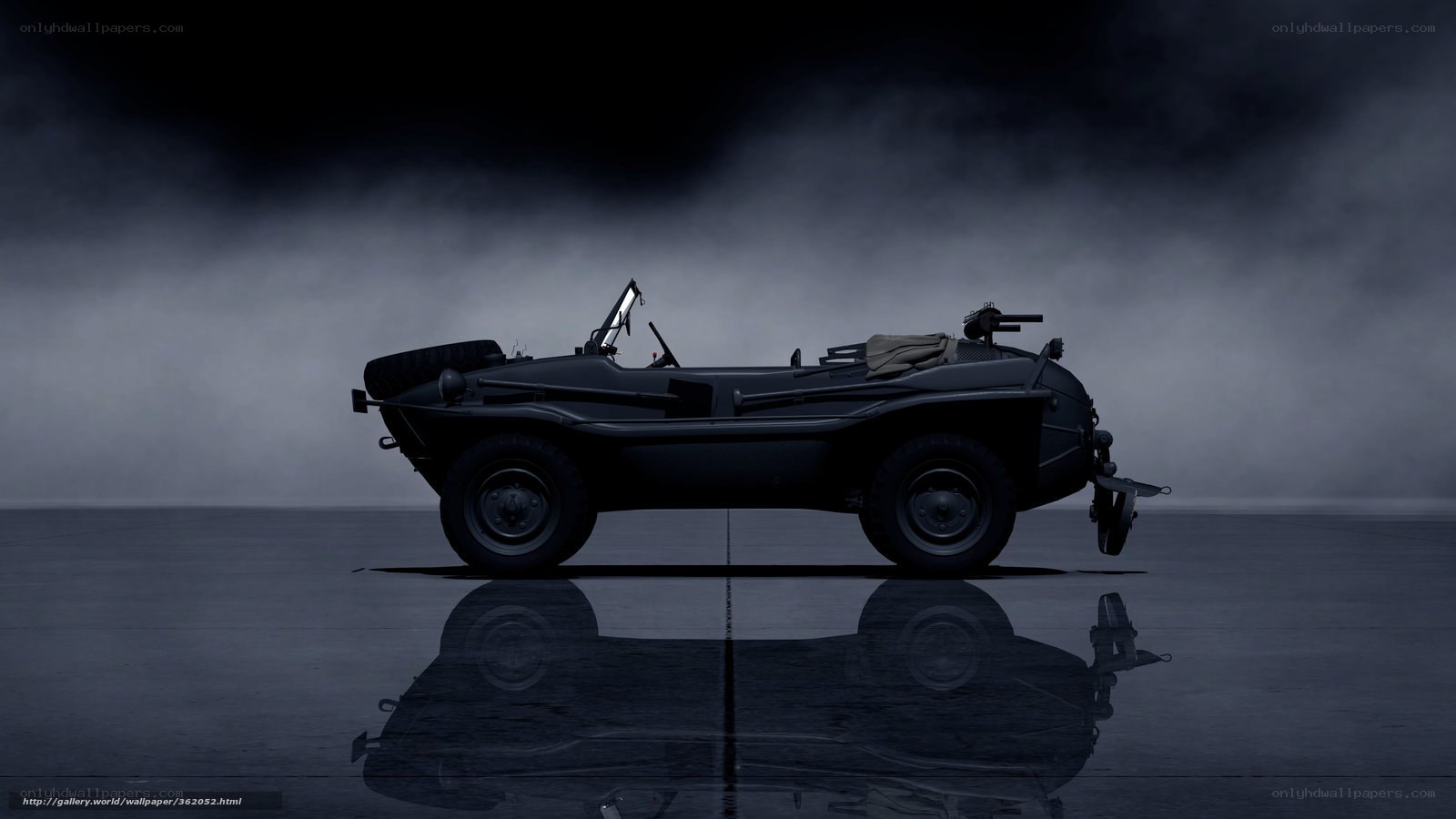 military amphibious vehicle
