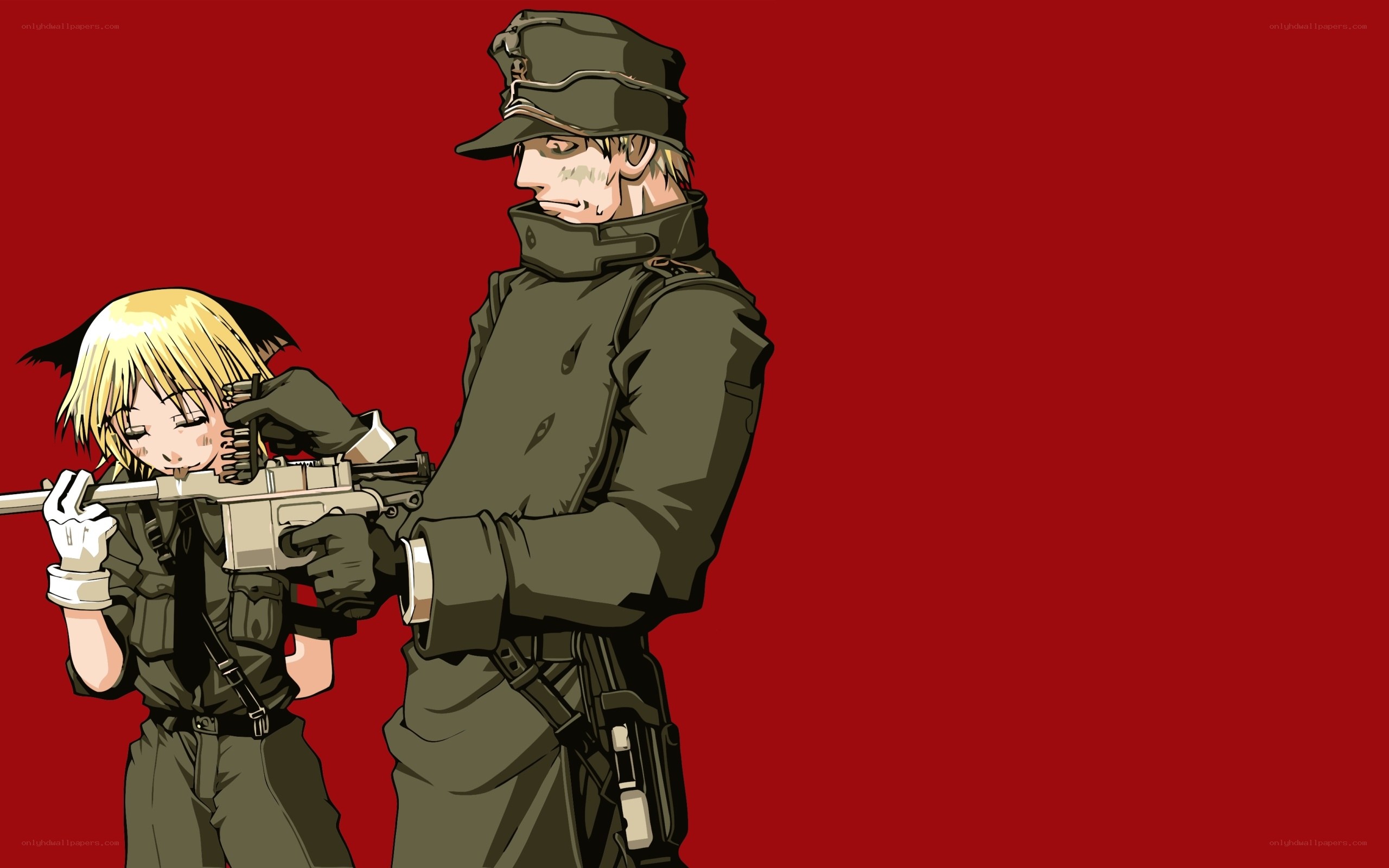 military anime characters