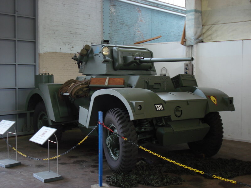 Military Armored Vehicle — Green, Neutral