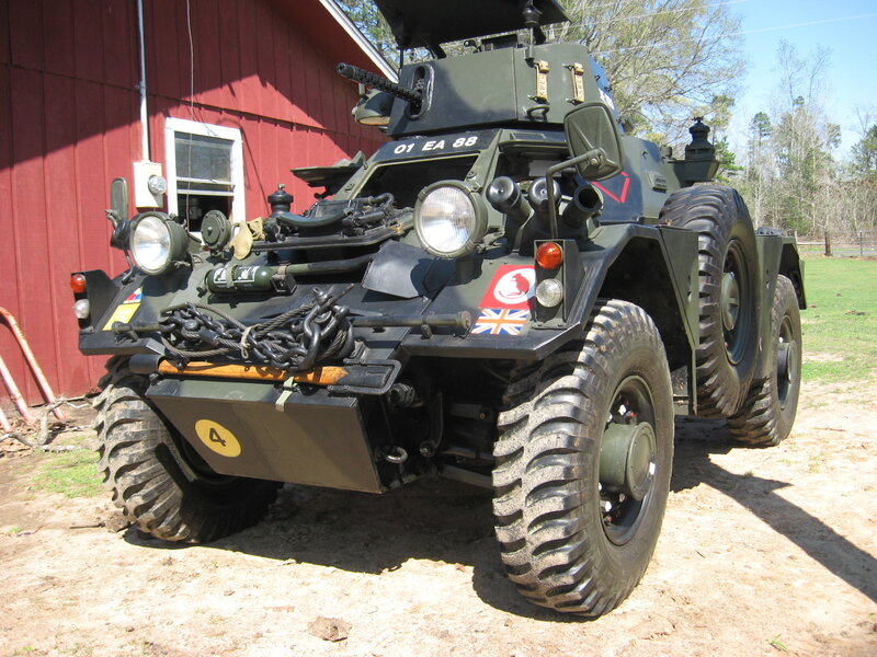 Military Armored Vehicle — Green