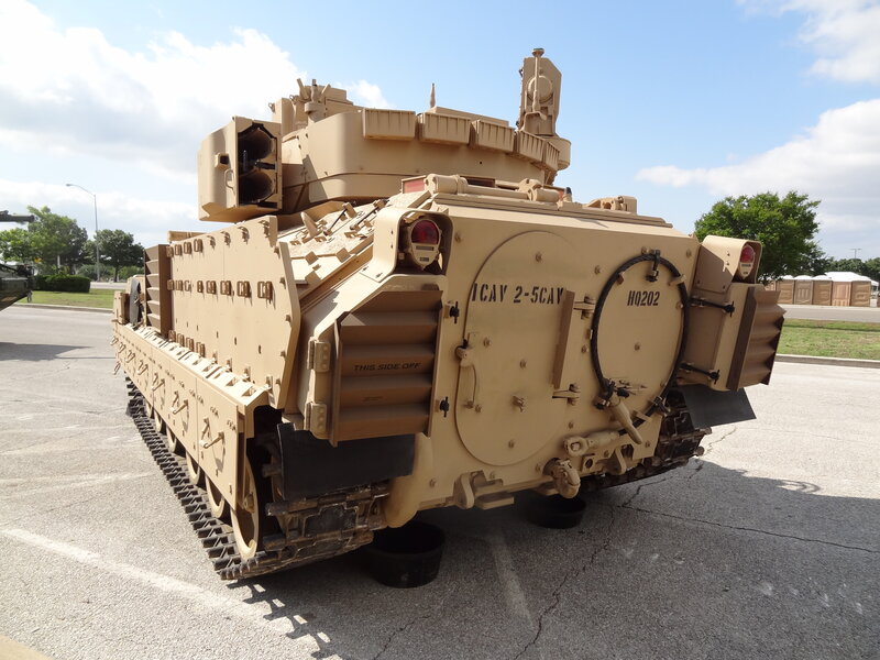 Military Armored Vehicle — Tan, Neutral