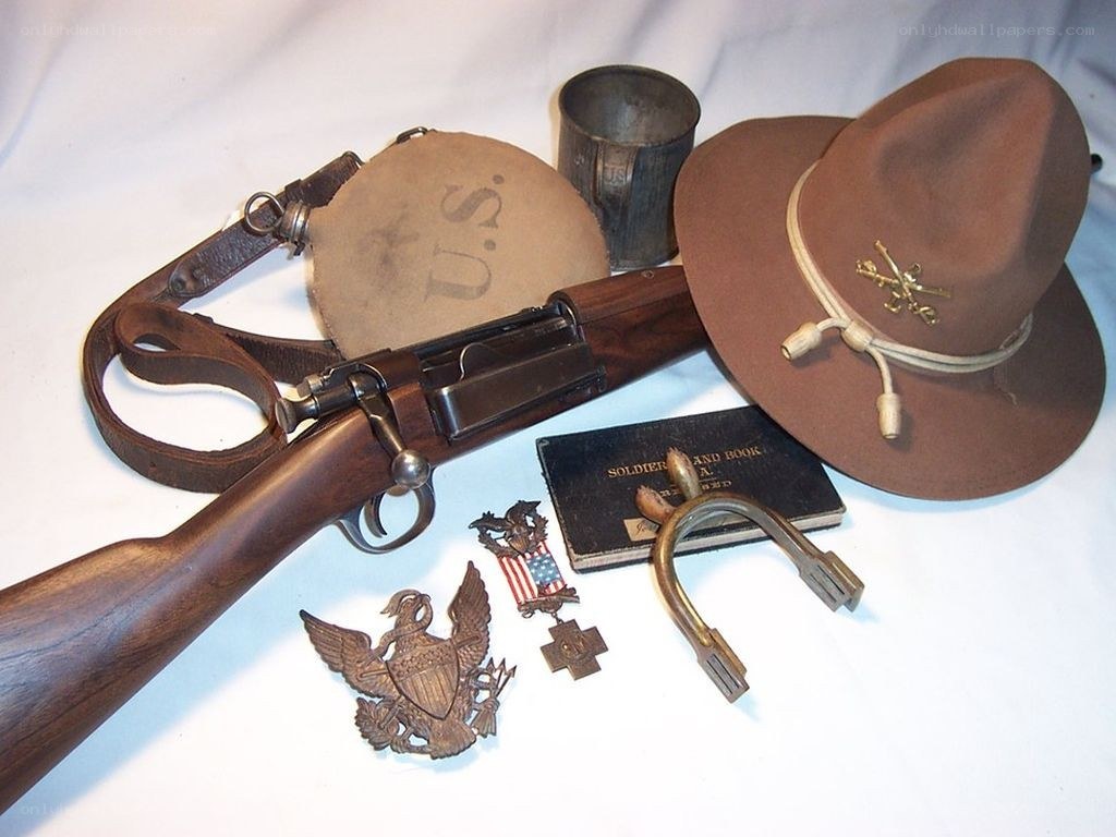 Military artifacts and gear