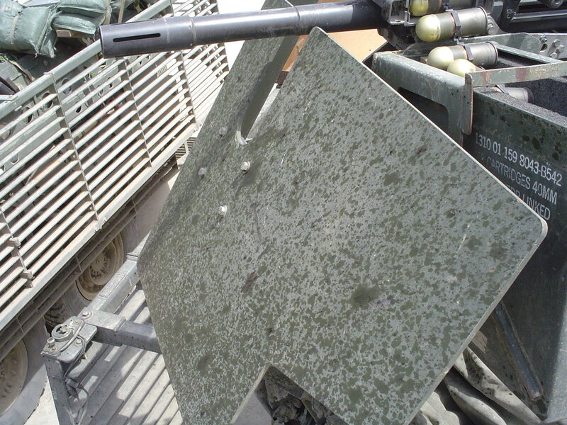 Military artillery and ammunition