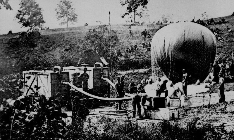 Military balloon preparation