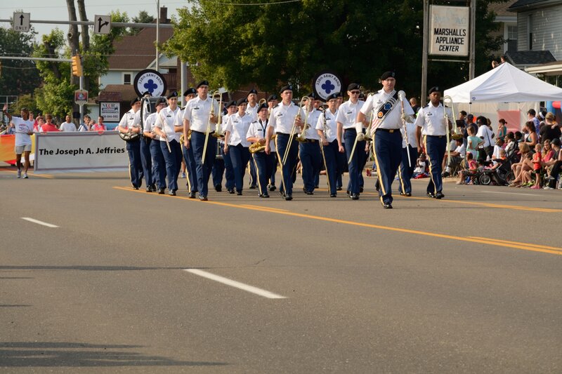 Military Band Parade — White