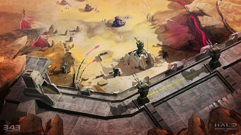 Military Base in Desert