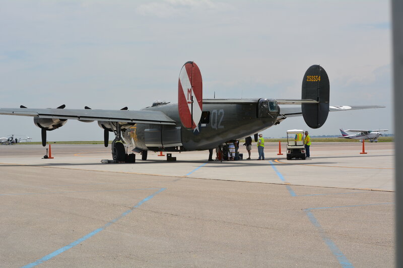 Military Bomber Aircraft — Gray, Calm, Afternoon
