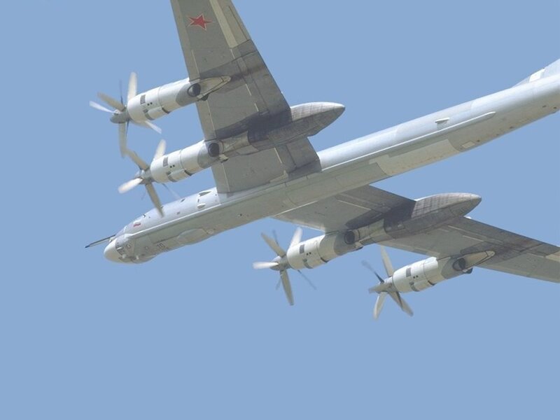 Military Bomber Aircraft — Gray, Neutral, Afternoon, Photograph, Propeller Engines